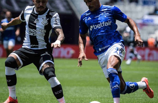MATHEUZINHO - Quase marcou um gol logo no início do jogo e apareceu bem no apoio no primeiro tempo . Ficou um pouco mais preso na etapa final -  NOTA  6,0 - - Foto: Gustavo Aleixo/Cruzeiro