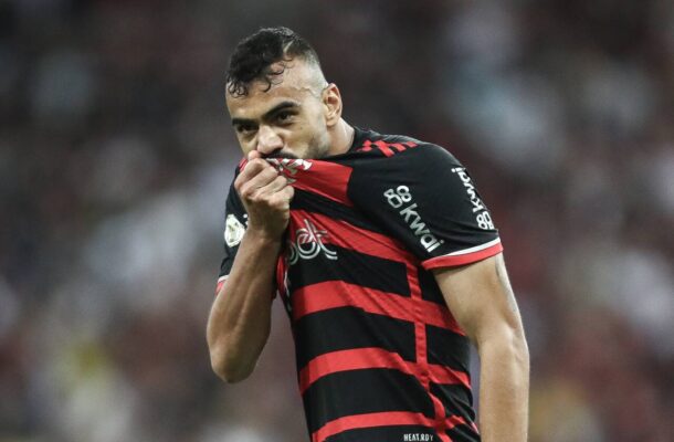 FABRÍCIO BRUNO -  Falhou no gol do Cuiabá, perdendo a disputa com Derik. Mas fez um bom jogo tirando este erro. NOTA 6,0. Foto: Gilvan de Souza/Flamengo