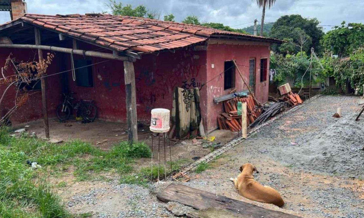 A família vive no Bairro Olaria, em Santa Luzia -  (crédito: Edésio Ferreira/EM/D.A Press)