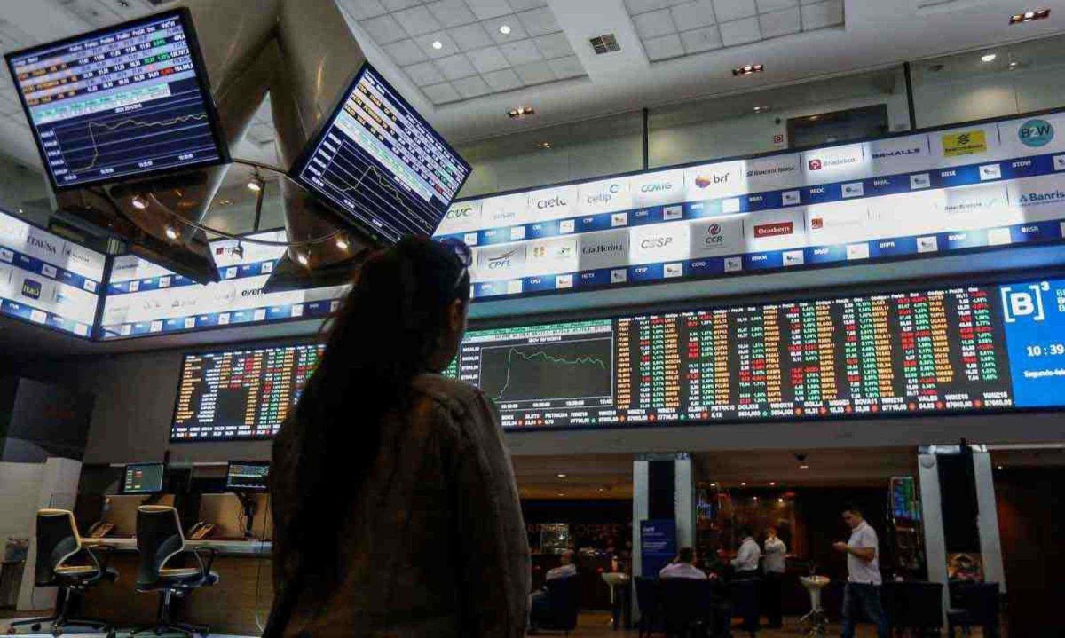 Índice da Bovespa destaca resultado das companhias de capital aberto num cenário adverso -  (crédito: Miguel Schincariol/AFP – 29/10/18)