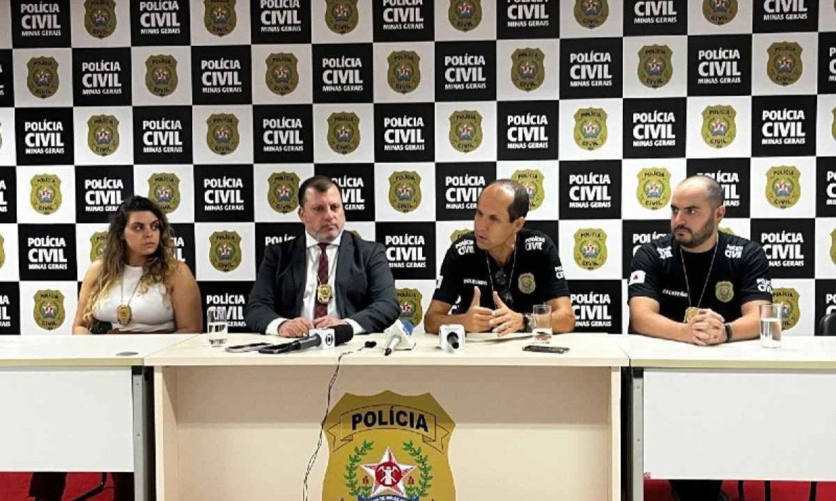 A Polícia Civil representou pela prisão preventiva do homem, de 44 anos -  (crédito: Divulgação/PCMG)
