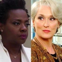 A atriz Viola Davis não gostou de ser comparada com a Meryl Streep - montagem/divulgação/reprodução