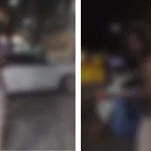 Polícia prende suspeito de 'chicotear' morador de rua - Reprodu&ccedil;&atilde;o / Redes sociais