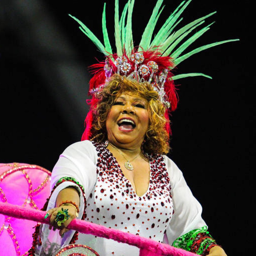 Em 2018, a tradicional escola de samba de São Paulo Mocidade Alegre homenageou os 70 anos de vida e os 45 anos de carreira de Alcione, com o enredo 