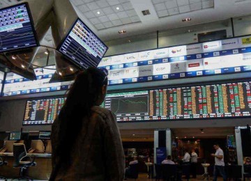 Índice da Bovespa destaca resultado das companhias de capital aberto num cenário adverso -  (crédito: Miguel Schincariol/AFP – 29/10/18)