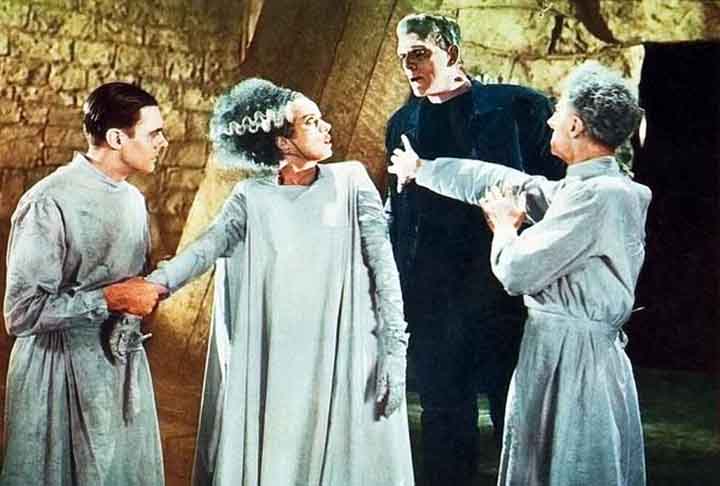 O filme é considerado um clássico do terror dos anos 1930 e conta a história do Dr. Henry Frankenstein, um jovem cientista que está obcecado em criar vida. Ele e seu assistente, Fritz, constroem um corpo a partir de partes de cadáveres.