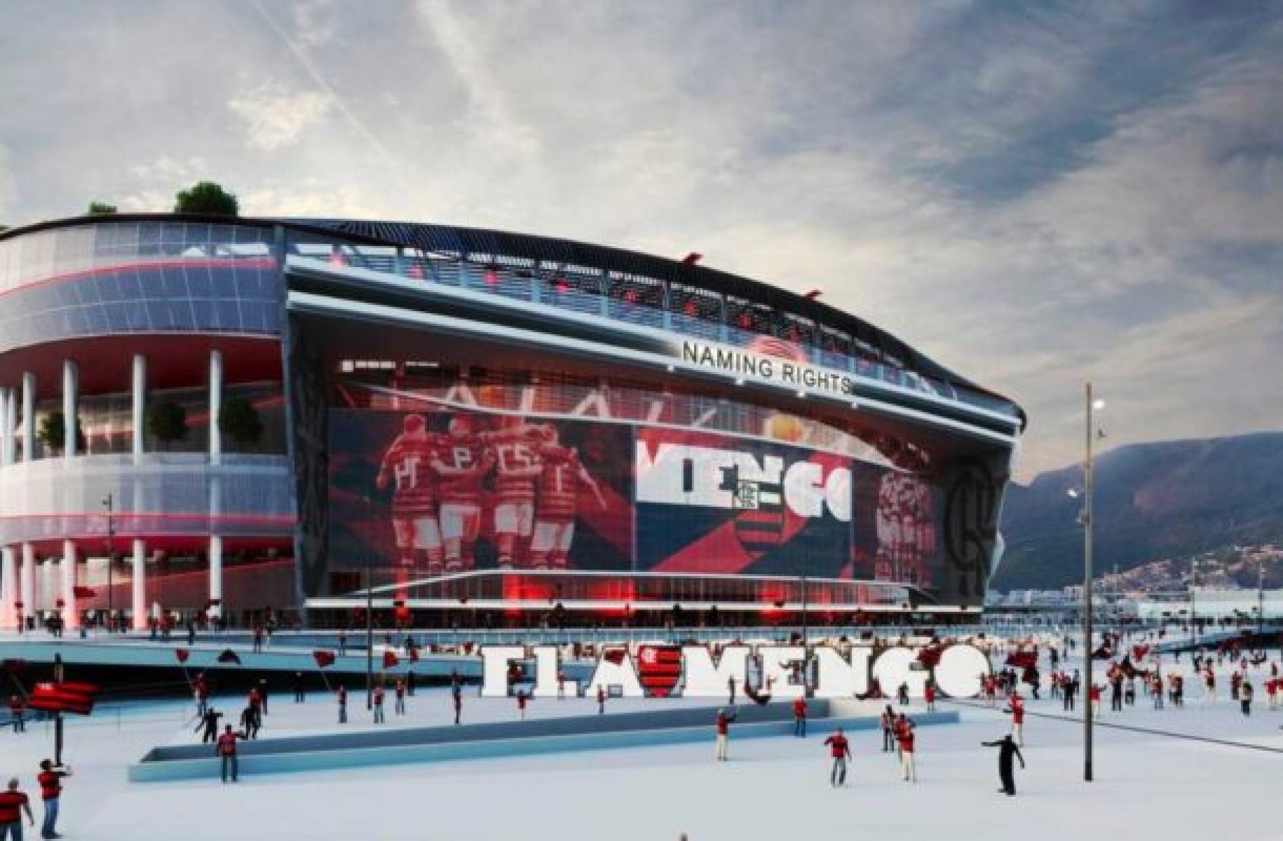 Flamengo apresenta projeto do novo estádio aos sócios