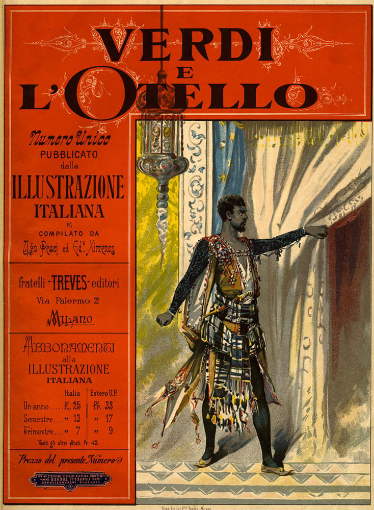 A obra de Shakespeare também inspirou criações musicais. O italiano Giuseppe Verdi, por exemplo, compôs três de suas óperas baseadas em textos do dramaturgo: “Macbeth”, “Otello” e “Falstaff” (esta com cenas de “Henrique IV”). 
