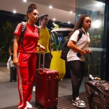 Meninas da Seleção Brasileira se apresentam para amistosos contra a Austrália -  (crédito: Foto: Rafael Ribeiro/CBF)