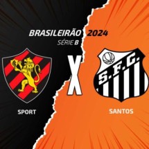 Sport, na luta pelo acesso, recebe o Santos, campeão da Série B, na última rodada da competição -  (crédito: Foto: Arte Jogada10)