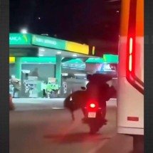 Cavalo é transportado em moto em Nova Iguaçu, no Rio de Janeiro - Reprodução/Dailymotion