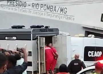 Presos fazem motim em presídio da Zona da Mata; Ninguém fugiu -  (crédito: ReproduÃ§Ã£o / Redes Sociais)