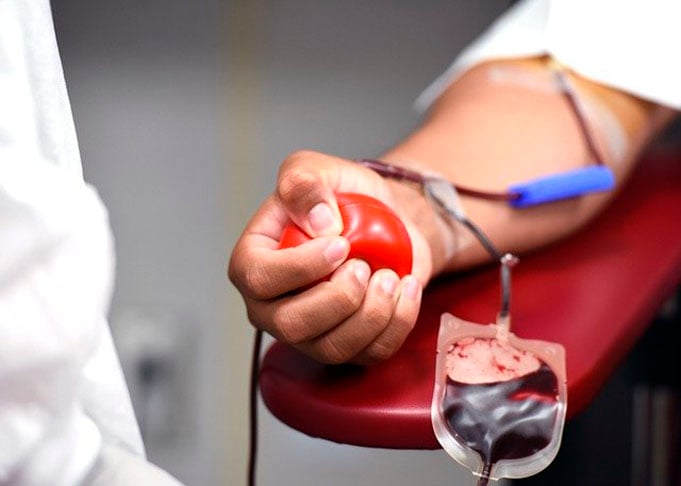 Doação de sangue: Uma única bolsa pode salvar 4 vidas!