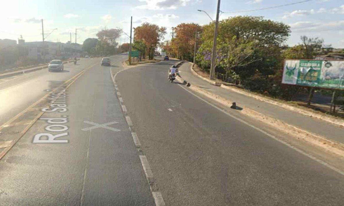 Local onde o crime ocorreu, em Governador Valadares -  (crédito: Reprodução / Google Street View)