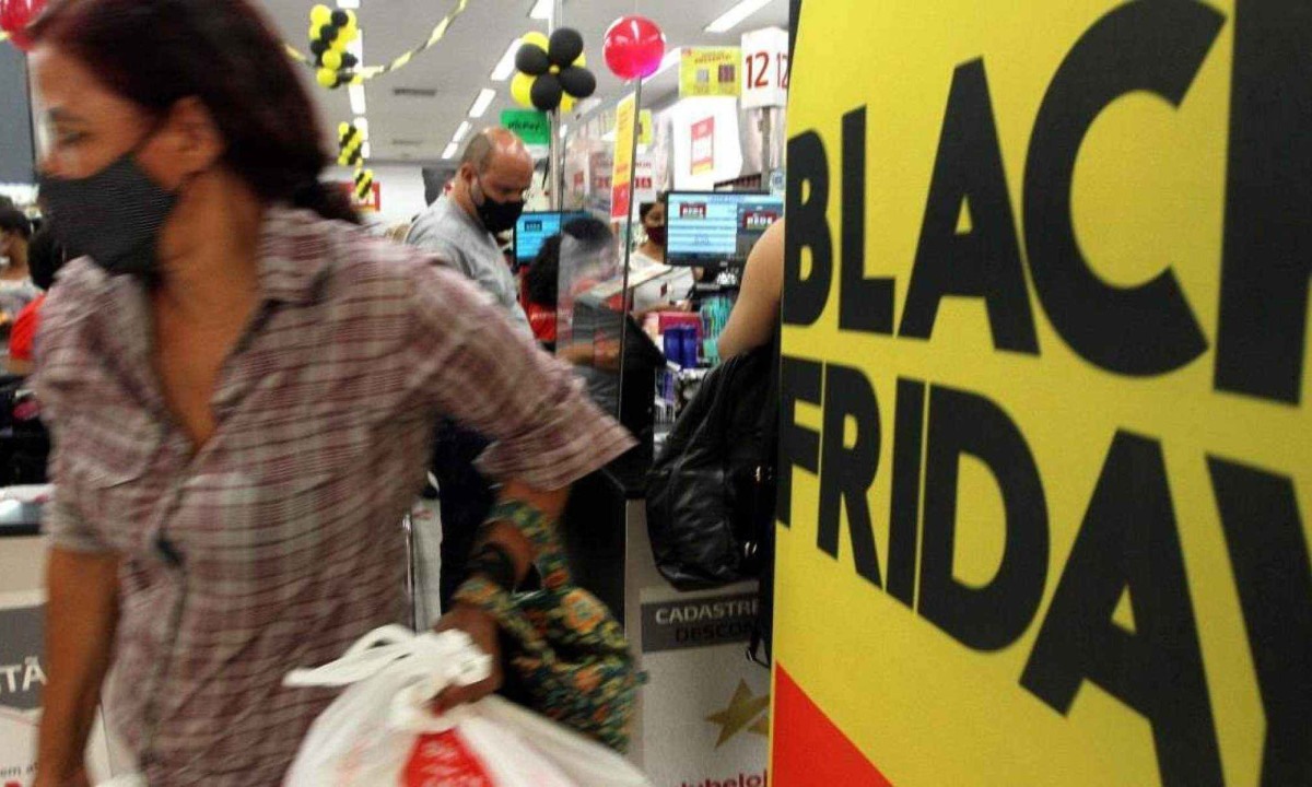 Pesquisa mostra que os mineiros estão animados com a Black Friday 2024 -  (crédito: Jair Amaral/EM/D.A Press)