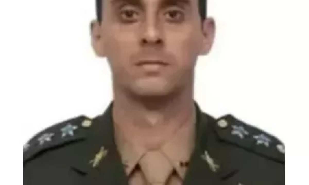 Tenente-coronel da ativa Rodrigo Bezerra de Azevedo -  (crédito: Reprodução)