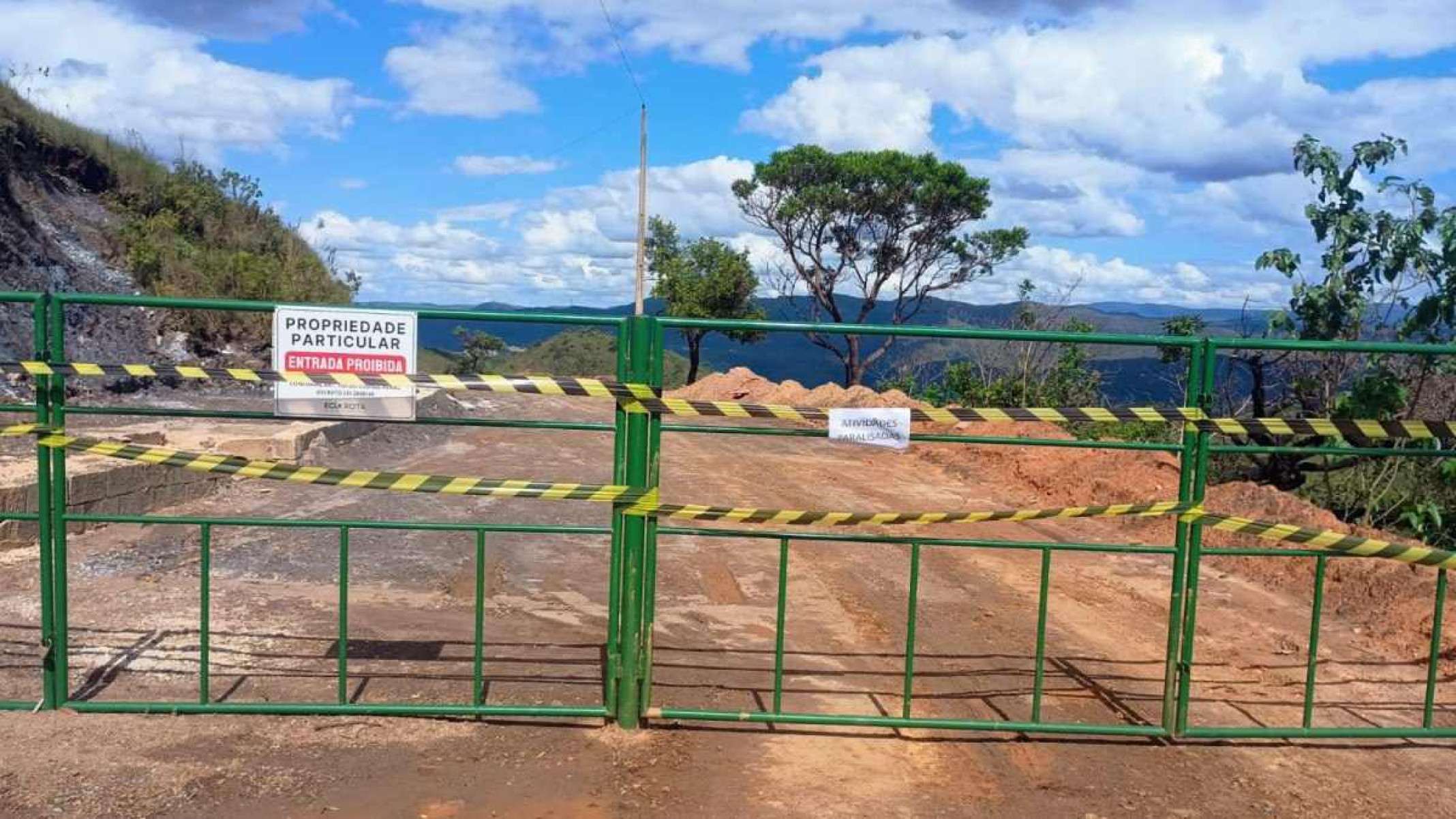 Serra do Curral: aterro em Sabará é interditado por riscos à arqueologia