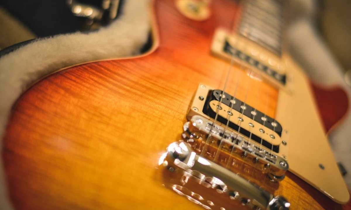 Guitarra Les Paul, um dos modelos mais famosos da Gibson; imagem meramente ilustrativa -  (crédito: Alejandro Carabes/Flickr)