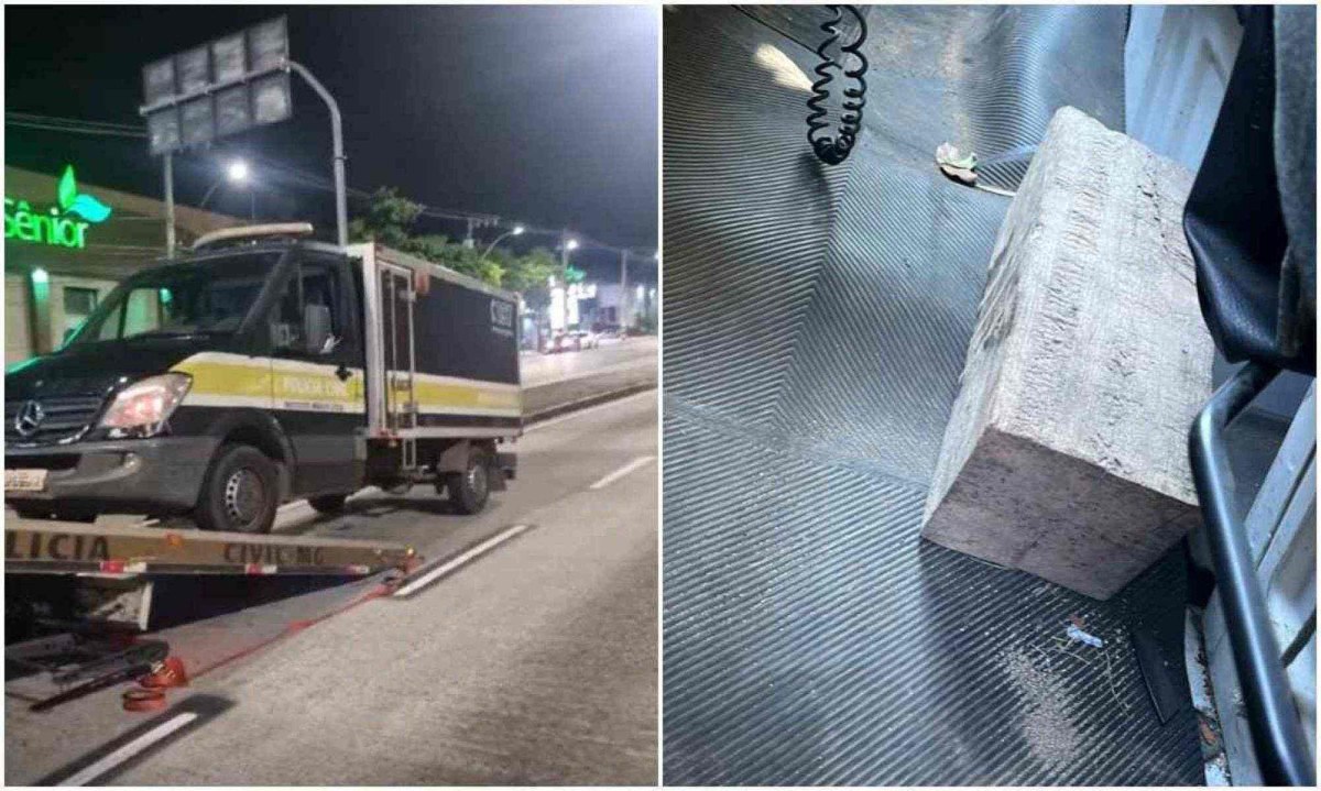 Seis dos sete rabec&otilde;es da Pol&iacute;cia Civil de Minas Gerais (PCMG) est&atilde;o inoperantes, o que dificulta o atendimento &agrave; demanda de 50 munic&iacute;pios mineiros, incluindo Belo Horizonte -  (crédito: Sindpol / Divulga&ccedil;&atilde;o)