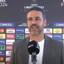 Artur Jorge durante entrevista na chegada do Botafogo a Buenos Aires -  (crédito: Foto: Reprodução)