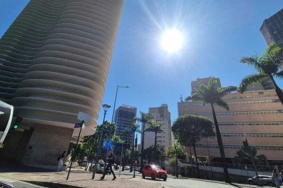 BH tem céu claro a parcialmente nublado nesta quinta-feira -  (crédito: Jair Amaral/EM/D.A Press)