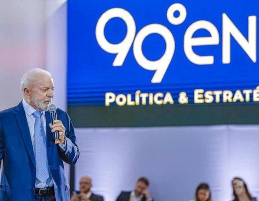 Presidente participou nesta quarta-feira (27/11) da abertura do Encontro Nacional da Indústria -  (crédito: Ricardo Stuckert /PR)