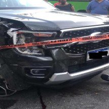 Pastor sofre tentativa de assalto e atropela criminoso na Barra da Tijuca - reprodu&ccedil;&atilde;o/redes sociais