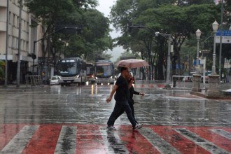 Chuva intensa pode atingir BH e mais 736 cidades de MG