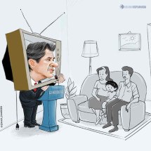 "Discurso de candidato" de Haddad não convence mercado - @izanio_charges