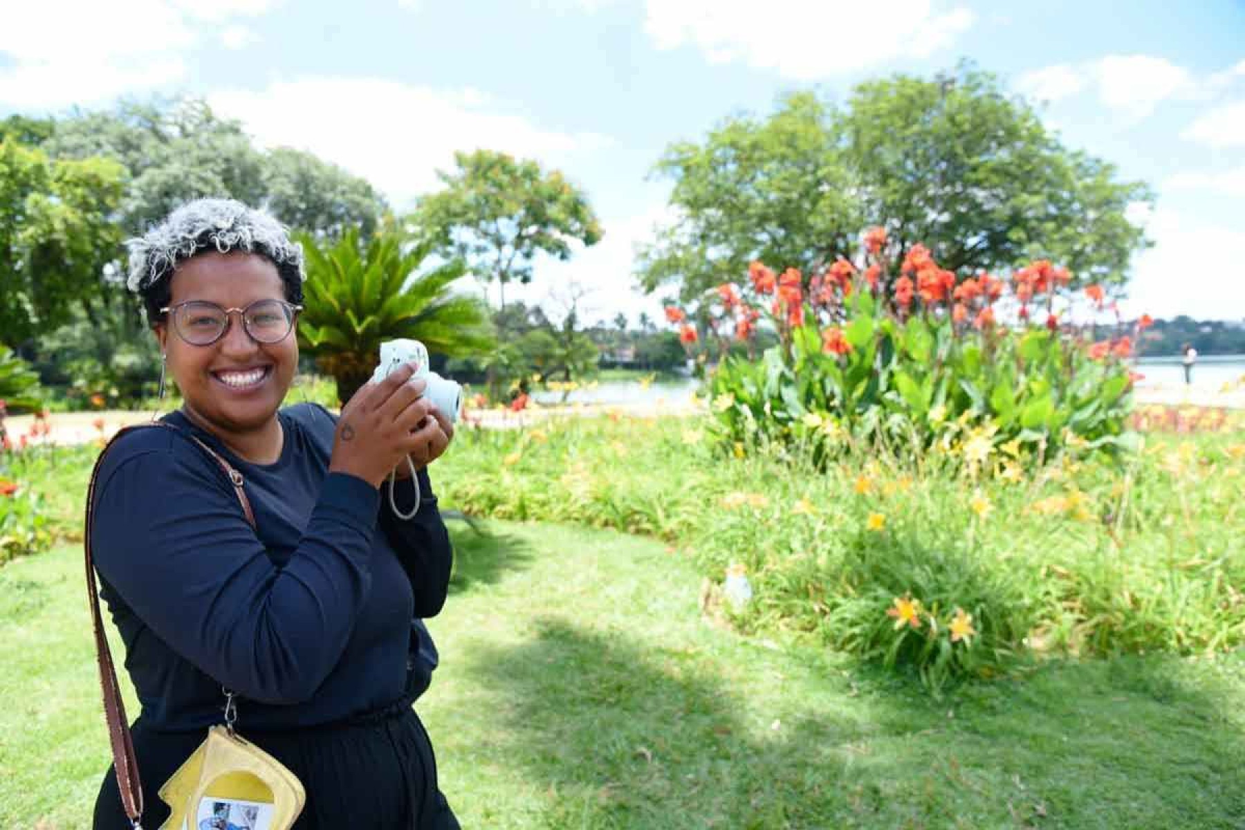  A fotógrafa Stephanie diz preferir a natureza ao redor da Lagoa da Pampulha