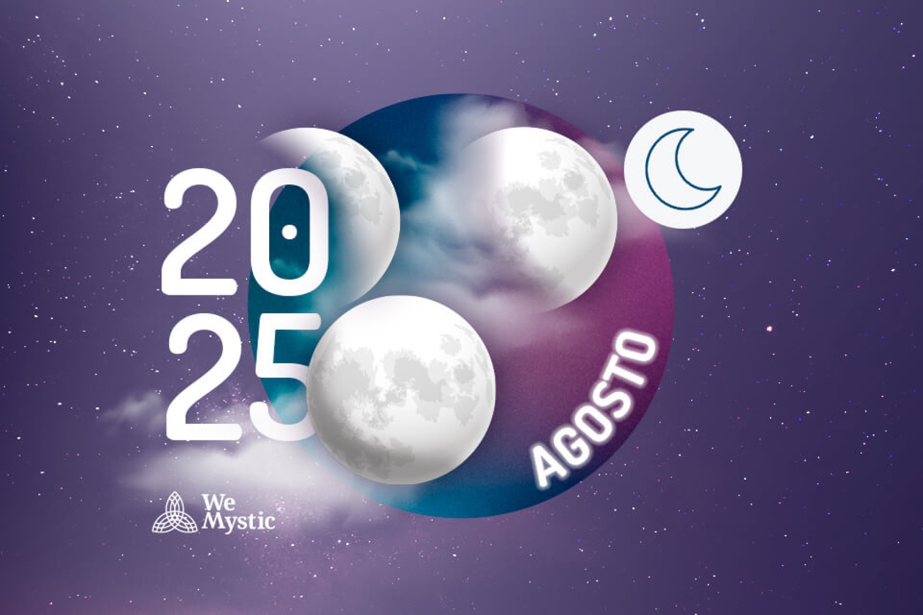 Fases da Lua em Agosto de 2025 -  (crédito: Wemystic)