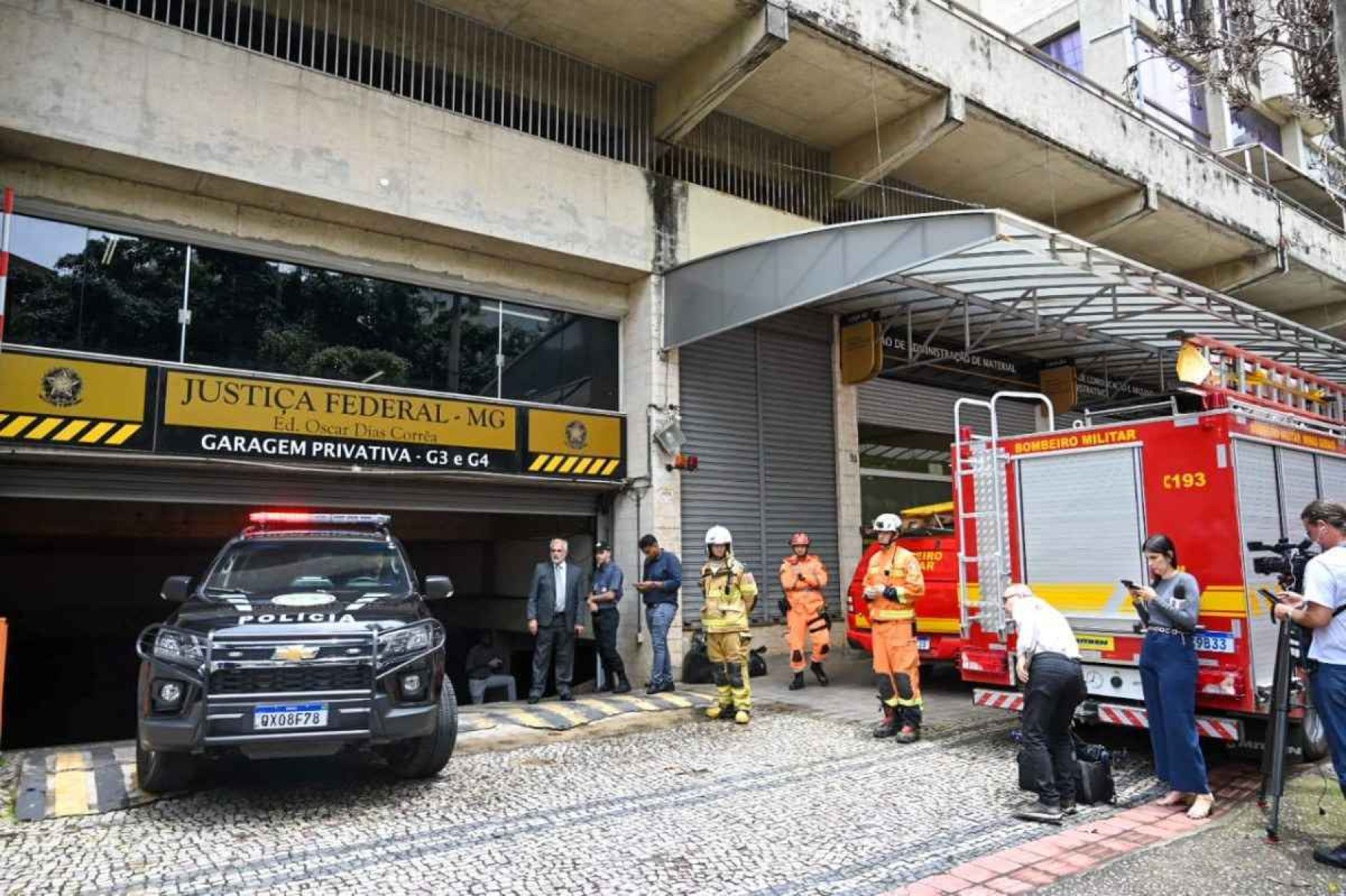 BH: elevador da Justiça Federal em manutenção cai e mata funcionário