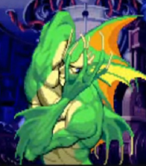 Personagem: Rikuo - Muitos devem se perguntar porque Rikuo, do jogo Darkstalkers, da Capcom, Ã© brasileiro. A resposta Ã© simples: ele vive em um reino aquÃ¡tico localizado no fundo do rio Amazonas. 