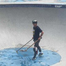 'Me senti desabrigado', diz frequentador do Parque Lagoa do Nado - Edésio Ferreira/ EM/ D.A Press