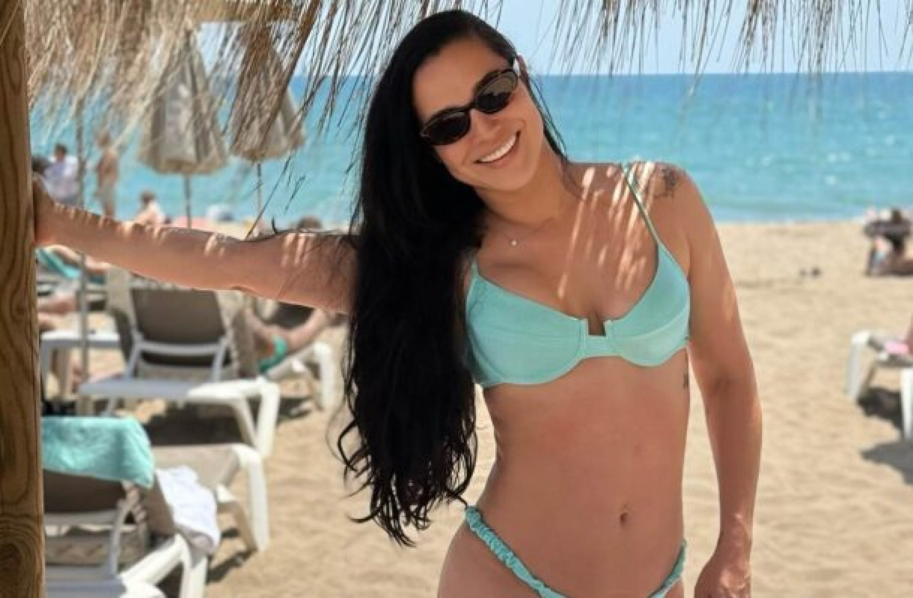 Janaína Mendes, mãe do filho único de Ronaldinho Gaúcho, festeja status de avó