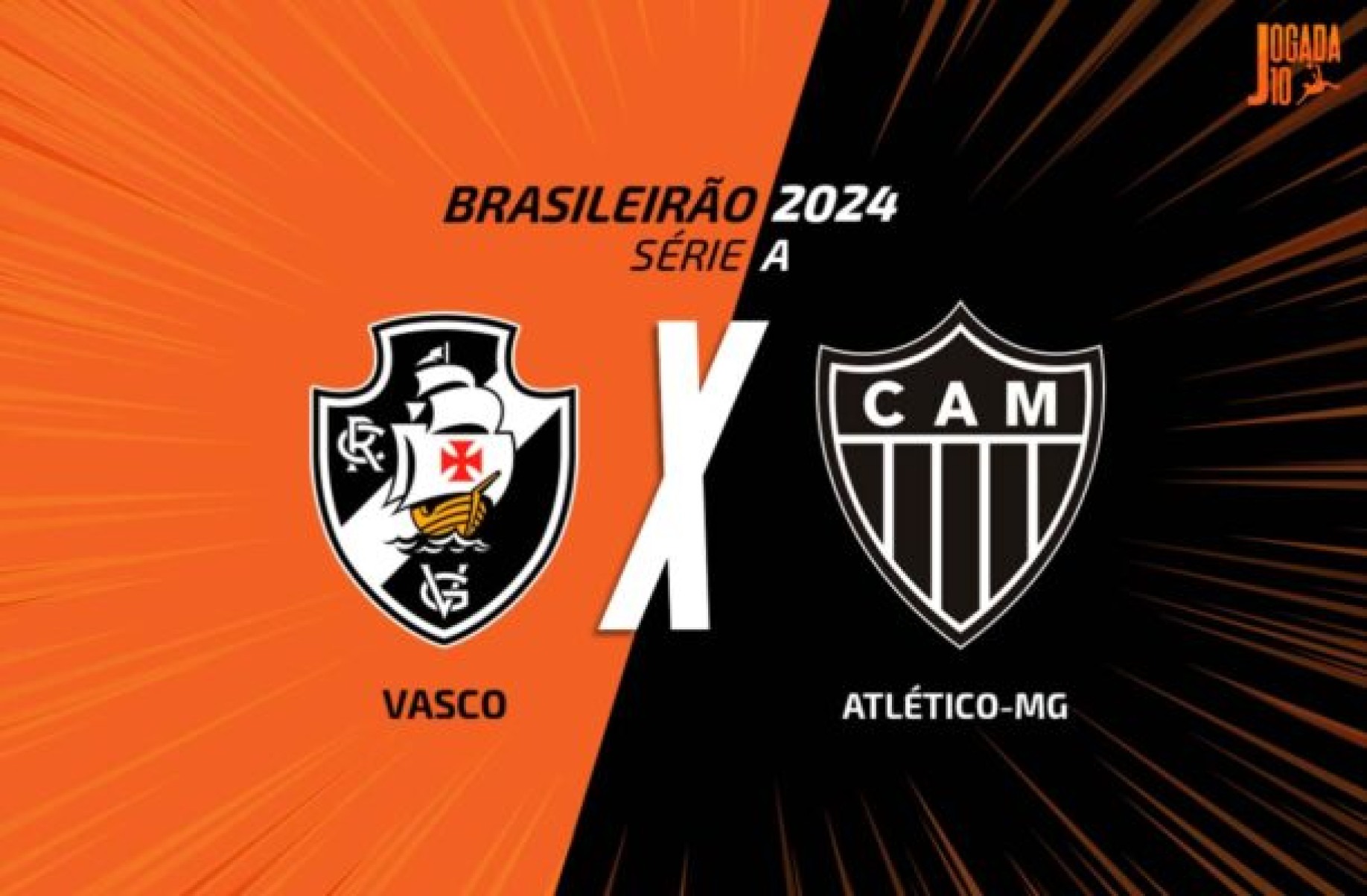 Vasco x Atlético-MG: onde assistir, escalações e arbitragem