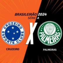 Em jogo com portões fechados, Cruzeiro, que mira a Liberta, pega o Palmeiras, que ainda sonha com o titulo brasileiro -  (crédito: Foto: Arte Jogada10)