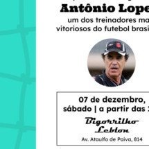 Antônio Lopes, recebe homenagem especial no Rio - (crédito: Foto: Divulgação) Antônio Lopes, recebe homenagem especial no Rio - (crédito: Foto: Divulgação)