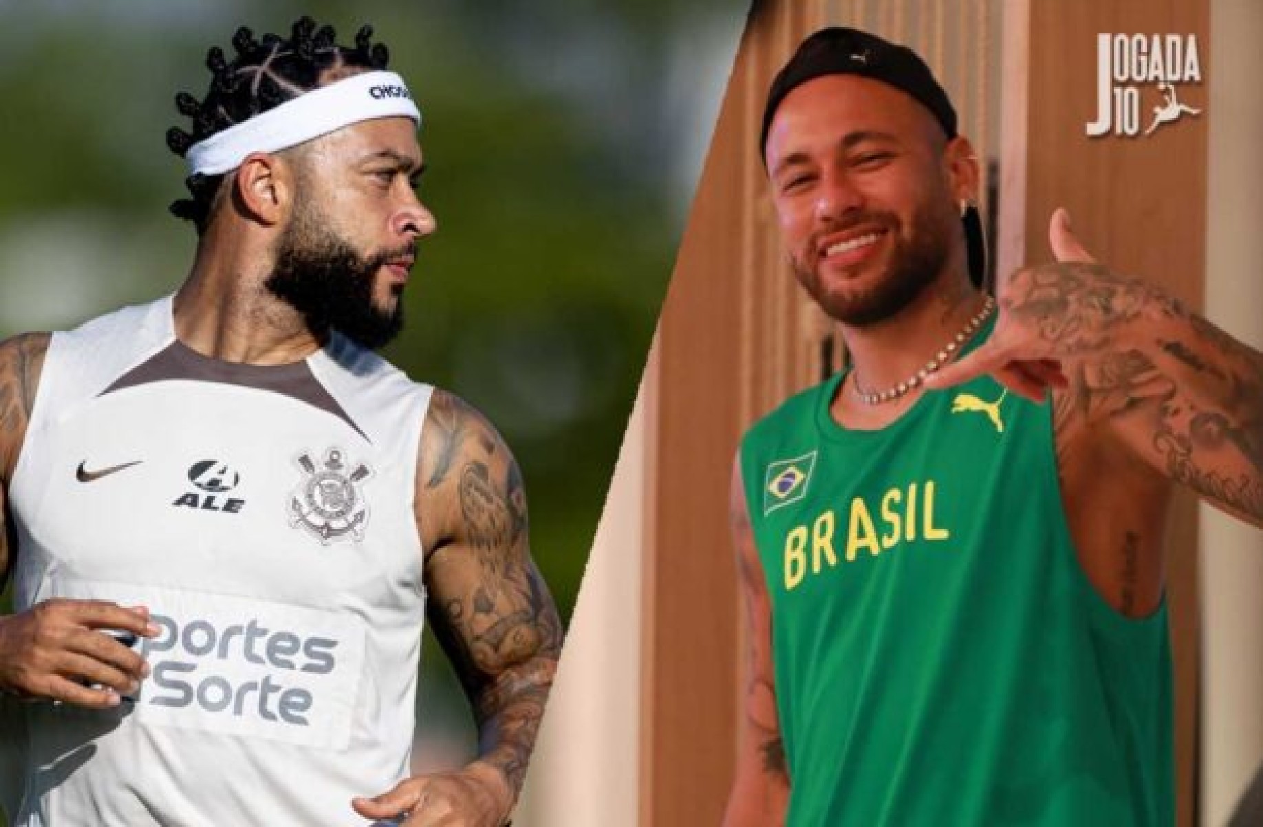 Memphis diz que ‘amaria’ jogar com Neymar no Corinthians