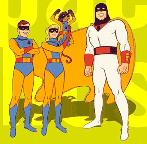 Space Ghost (1966) - Este super-herói intergaláctico até hoje é um dos desenhos mais cult dos estúdios. Foram duas temporadas (67 e 68) e 42 episódios, além de uma temporada em 1981.