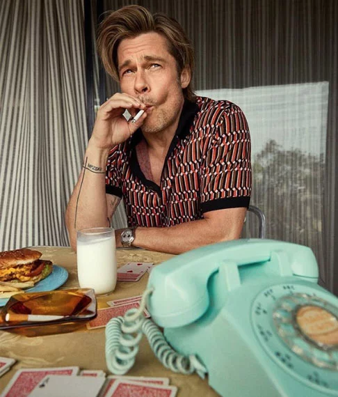 Brad Pitt confessou, em entrevistas, que abusava de drogas e Ã¡lcool na juventude. E disse que teria parado... 