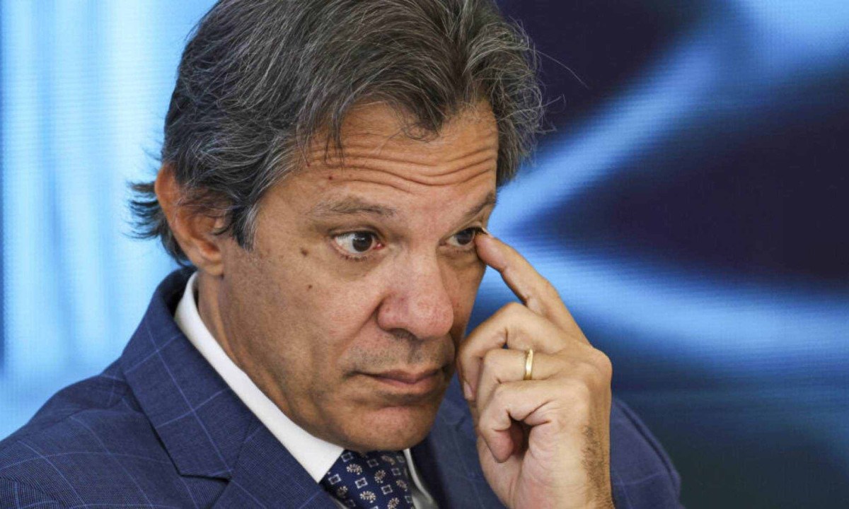  Bras..lia (DF), 11/09/2024 - O  ministro da Fazenda, Fernando Haddad, durante a cerim..nia Nova Ind..stria Brasil - Miss..o 4: Ind..stria e Revolu....o Digital, no Pal..cio do Planalto. Foto: Marcelo Camargo/Ag..ncia Brasil
     -  (crédito:  Marcelo Camargo/Agência Brasil)