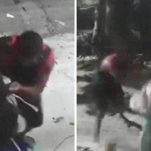 Mulher é agredida de forma covarde em assalto no Rio de Janeiro; assista