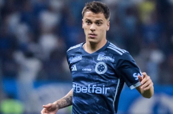 VITINHO  -  Substituiu Veron aos 41 da etapa final. Mal tocou na bola. SEM NOTA. Foto: Gustavo Aleixo/Cruzeiro