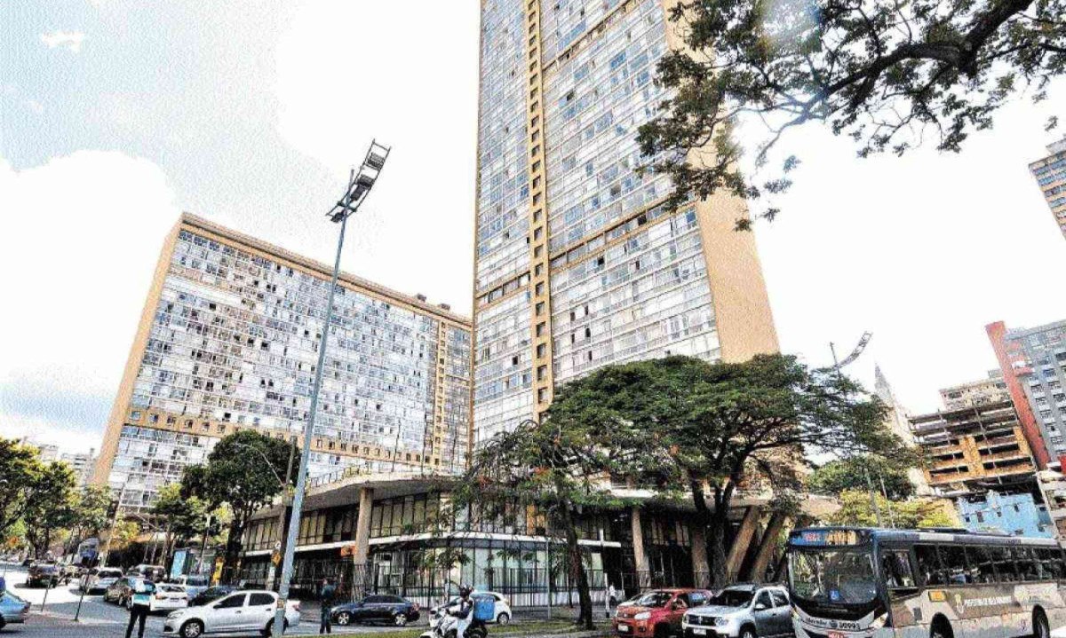 Localizado no Bairro Santo Agostinho, o conjunto com 1.139 apartamentos É
palco frequente de embates entre moradores e administradores


 -  (crédito: Gladyston Rodrigues /EM/D.A Press – 1º/12/22)