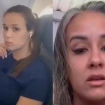 Mãe não gravou confusão em avião e nega ter pedido por assento na janela - Reprodução/Redes sociais