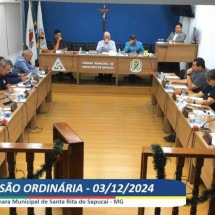 Vereadores do Sul de Minas aumentam seus próprios salários em mais de 83% - Reprodu&ccedil;&atilde;o/ Site C&acirc;mara Municipal de Santa Rita do Sapuca&iacute;