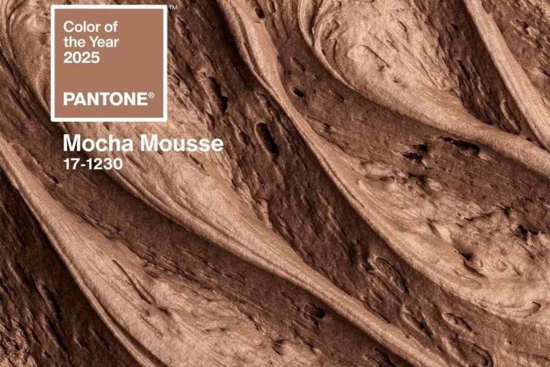 Apesar de ser uma cor de fundo, o Mocha Mousse pode se destacar em vários pontos de um ambiente