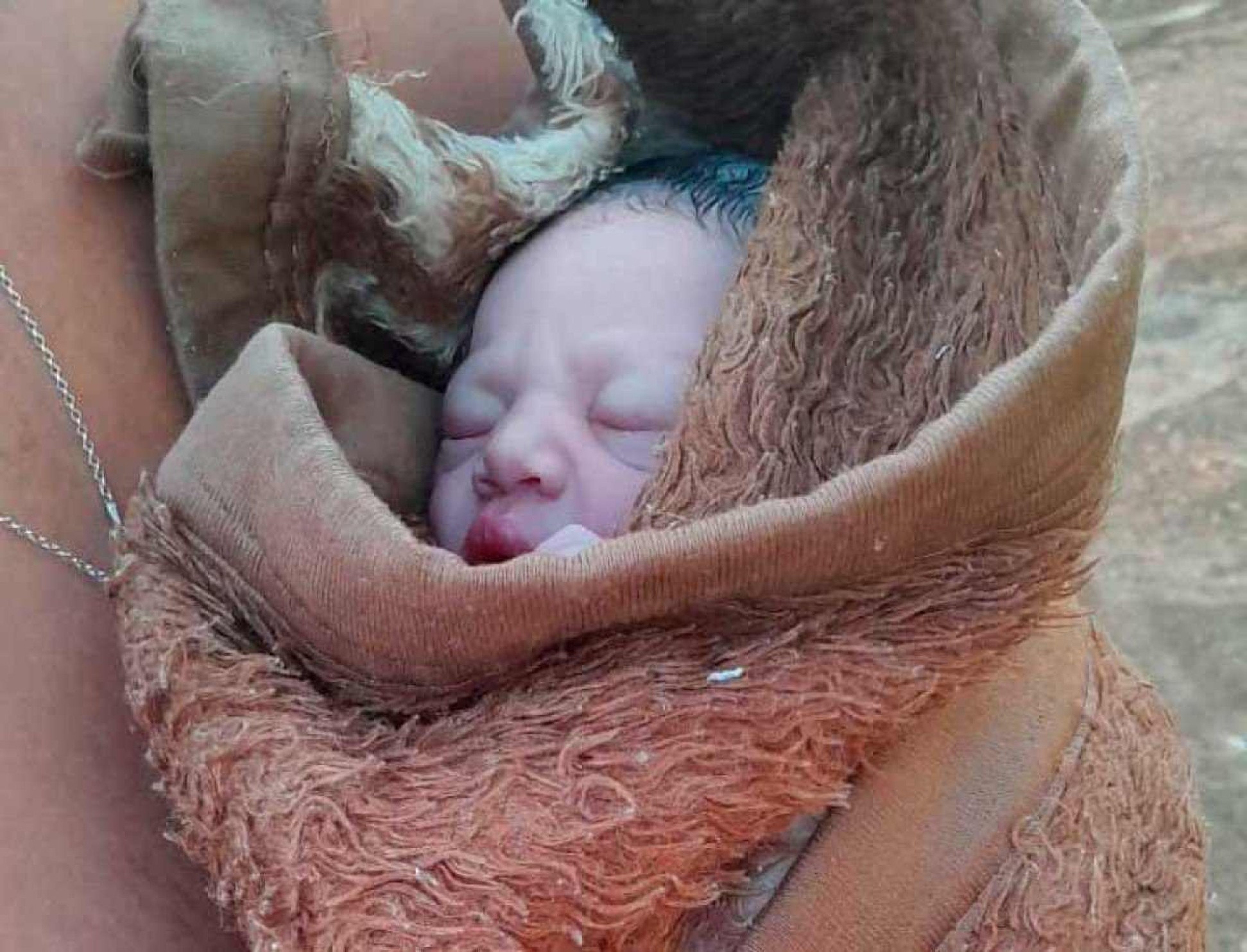 Recém-nascida é encontrada abandonada com cordão umbilical em Minas