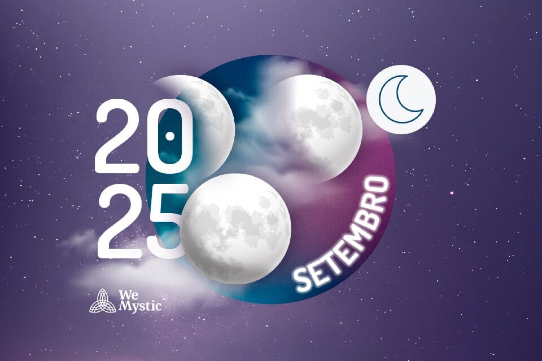 Fases da Lua em Setembro de 2025 -  (crédito: Wemystic)